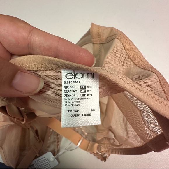Elomi | Sheer Tan Bra - Picture 5 of 6